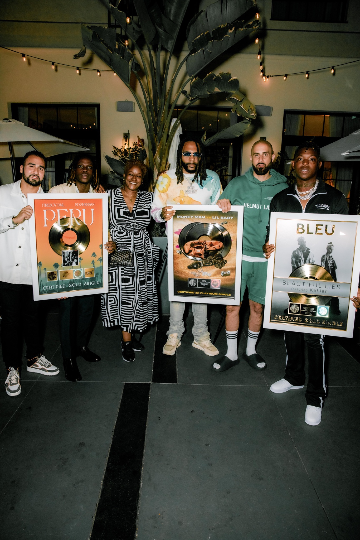 BLEU, Money Man, Fireboy DML Receives RIAA-Certified Plaques From Empire Executives During BET Weekend BLEU, Money Man, Fireboy DML Receives RIAA-Certified Plaques From Empire Executives During BET Weekend