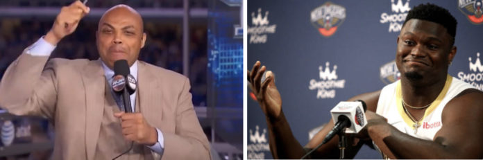 ‘He Looks Like Me & Shaq Had A Baby’ | Charles Barkley Clowns Zion Willamson’s Weight, But He Also Feels His Pain ‘He Looks Like Me & Shaq Had A Baby’ | Charles Barkley Clowns Zion Willamson’s Weight, But He Also Feels His Pain