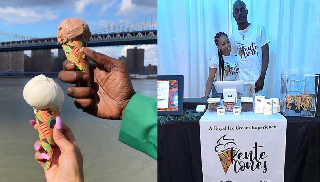 Celebrate With Kente Cones, An Ice Cream Brand That Honors