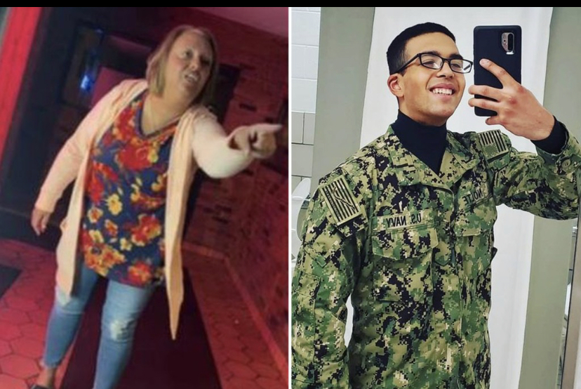 White Woman Slaps and Curses Navy Sailor on 9/11, Says He is a ‘Fake’ and ‘Disgrace’ For Wearing Uniform White Woman Slaps and Curses Navy Sailor on 9/11, Says He is a ‘Fake’ and ‘Disgrace’ For Wearing Uniform