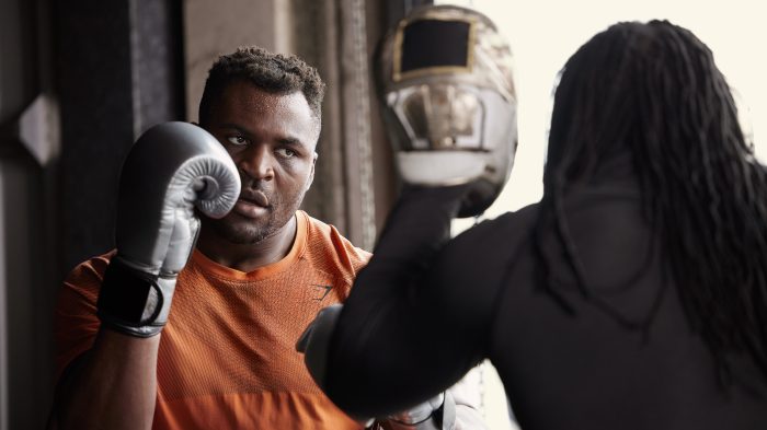 Francis Ngannou on his long journey to becoming UFC heavyweight champion — and now the face of an apparel company Ahead of UFC 270, the MMA fighter appears in his first ad campaign for Gymshark Francis Ngannou on his long journey to becoming UFC heavyweight champion — and now the face of an apparel company Ahead of UFC 270, the MMA fighter appears in his first ad campaign for Gymshark