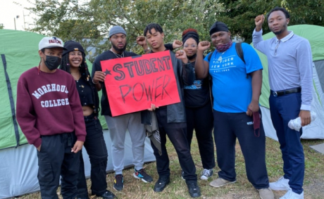 Atlanta HBCU students protest, sleep in tents for better campus conditions Atlanta HBCU students protest, sleep in tents for better campus conditions